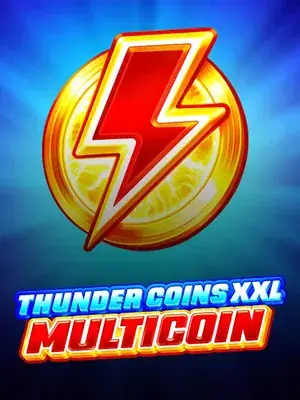 Vignette de Thunder Coins XXL Multicoin, jeu de jetons figés édité par Playson