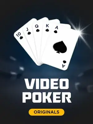 Partie de Vidéo Poker maison, développée par Tower Originals